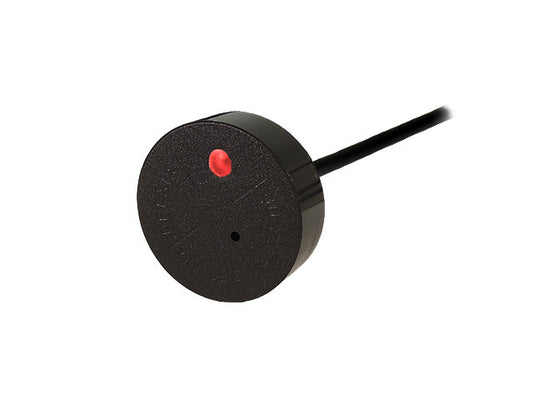 RF9092A06M12BZ-13.56 | 1-Wire RFID reader with bi-colour LED, 13.56 Mhz band, internal buzzer with 12mm Thread mount